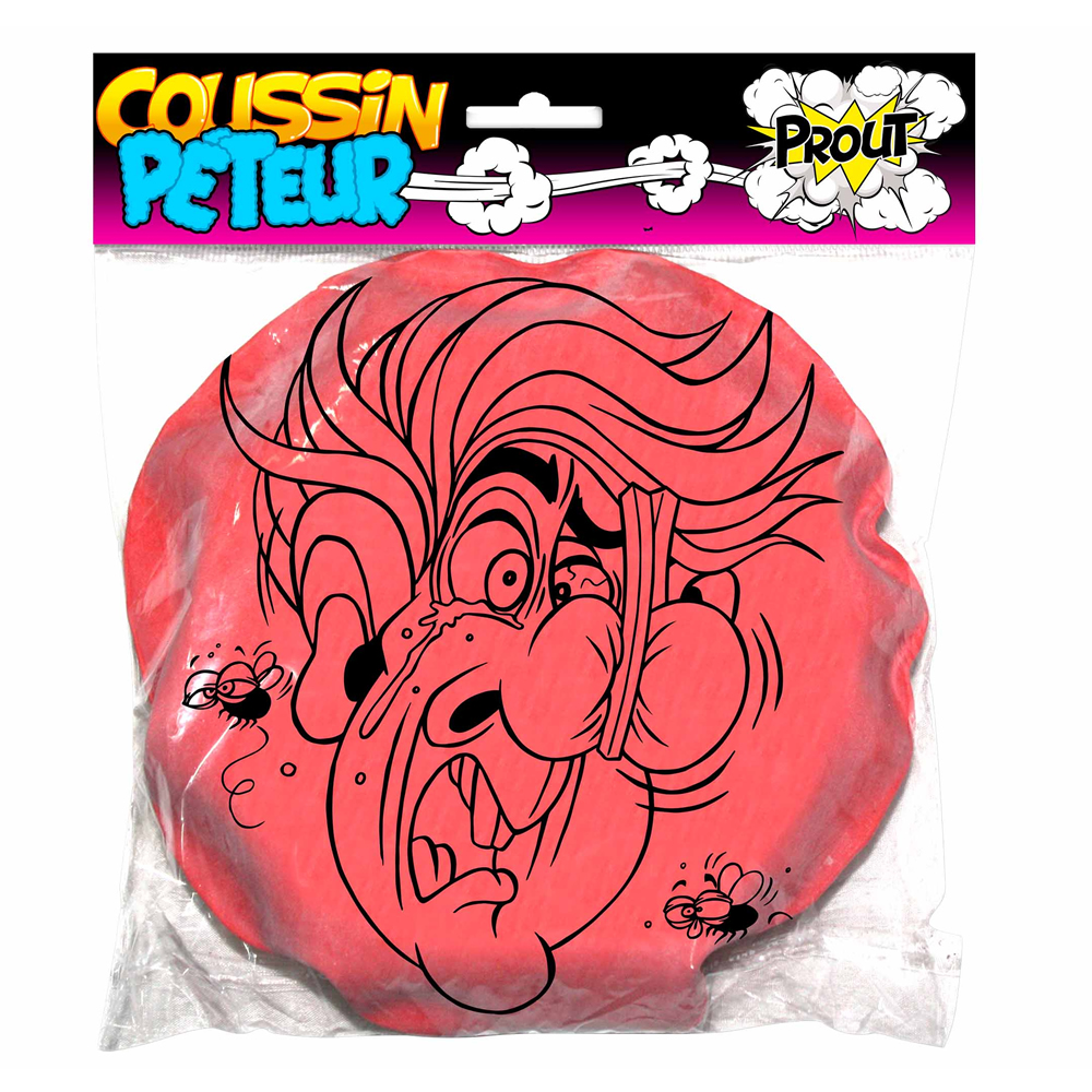 3 Coussins Péteurs Emojis - Blagues Et Farces Pour Halloween Et 1er Avril - Jouet Rigolo