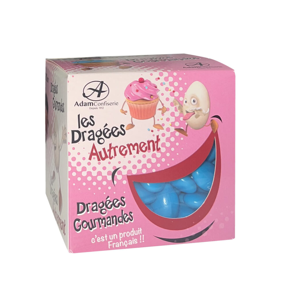 DRAGEES GUIMAUVE TURQUOISE 500G