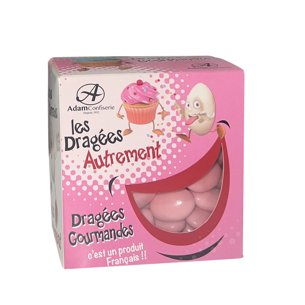 DRAGEES GUIMAUVE ROSE NACRE 500G