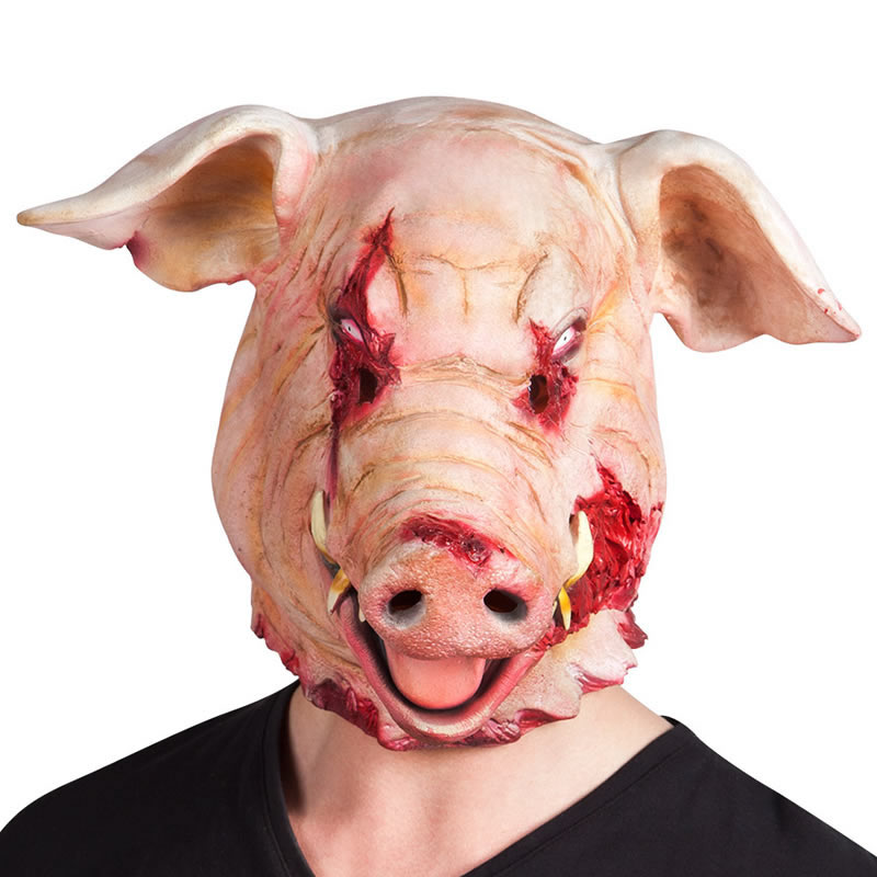 MASQUE COCHANT ENSANGLANTÉ LATEX