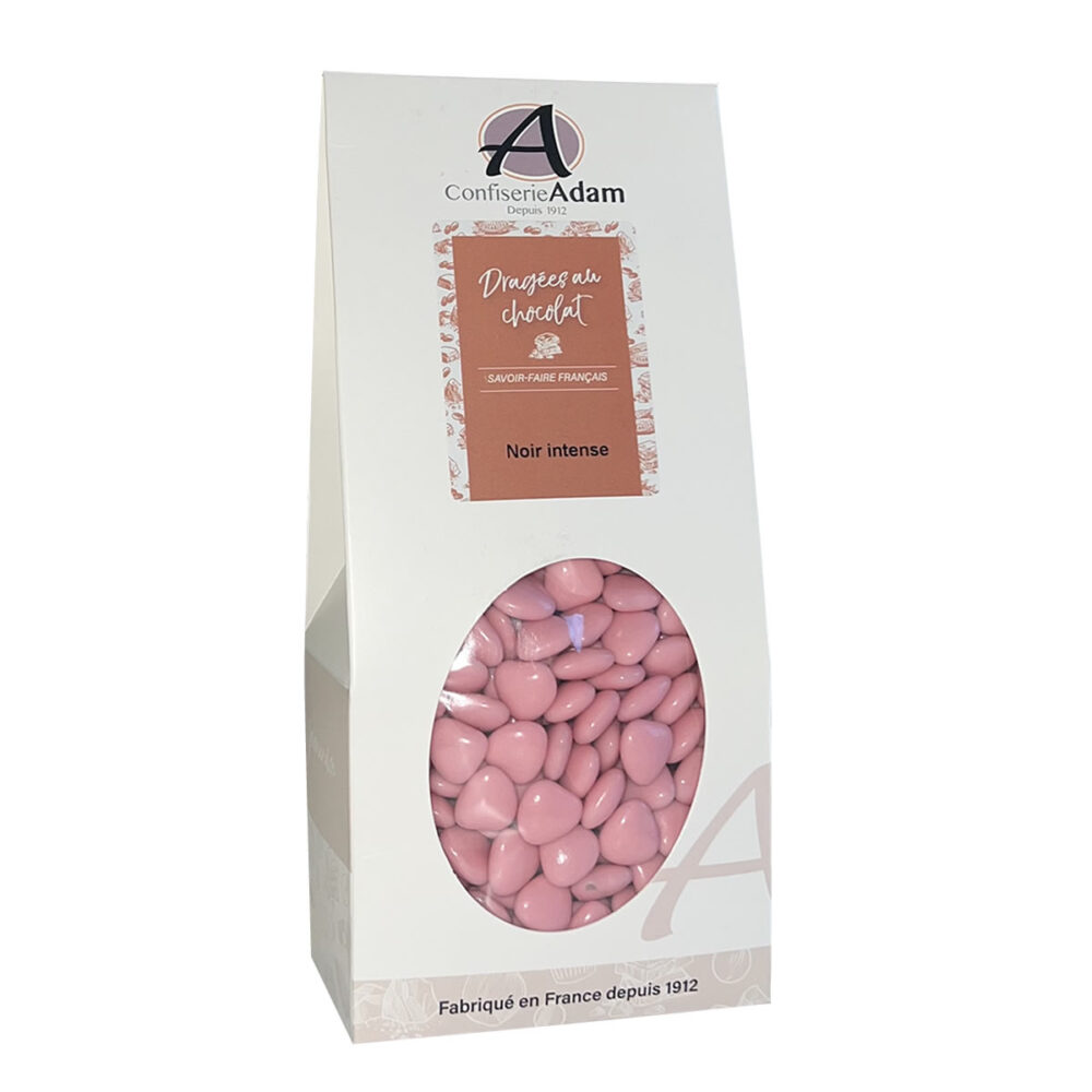 MINI COEUR TUBO 450G ROSE NACRE