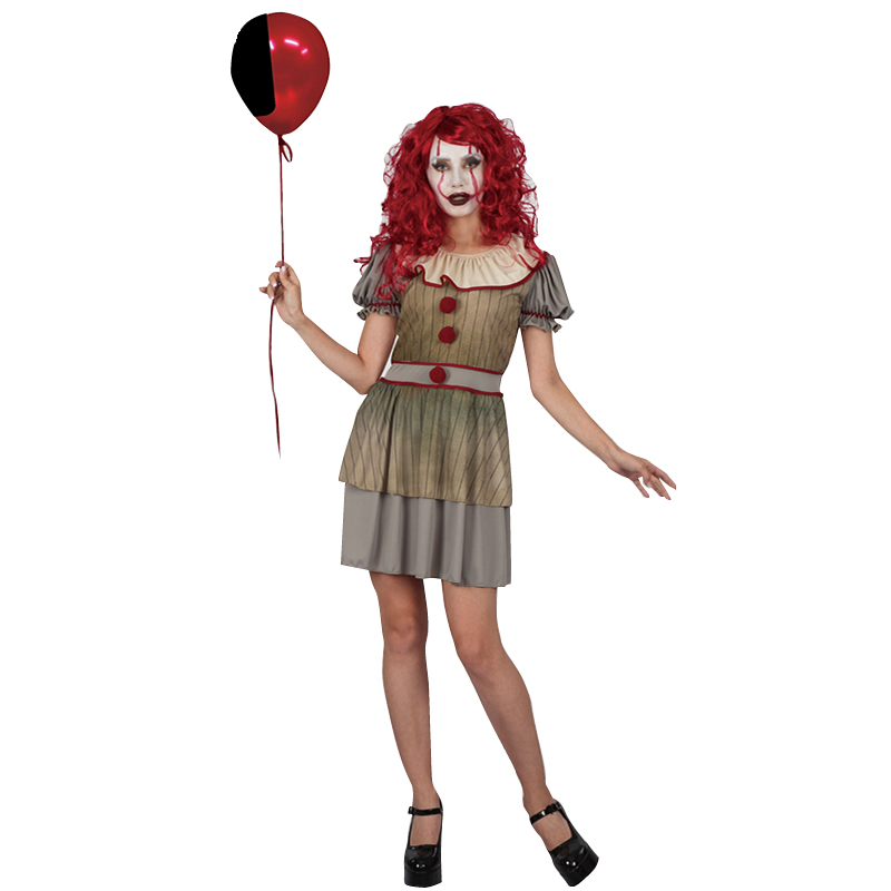 DÉGUISEMENT (TAILLE S/M) CLOWN ARLEQUIN
