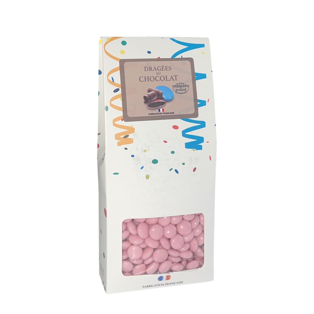 MINI CONFETTIS ROSE NACRE (200G)