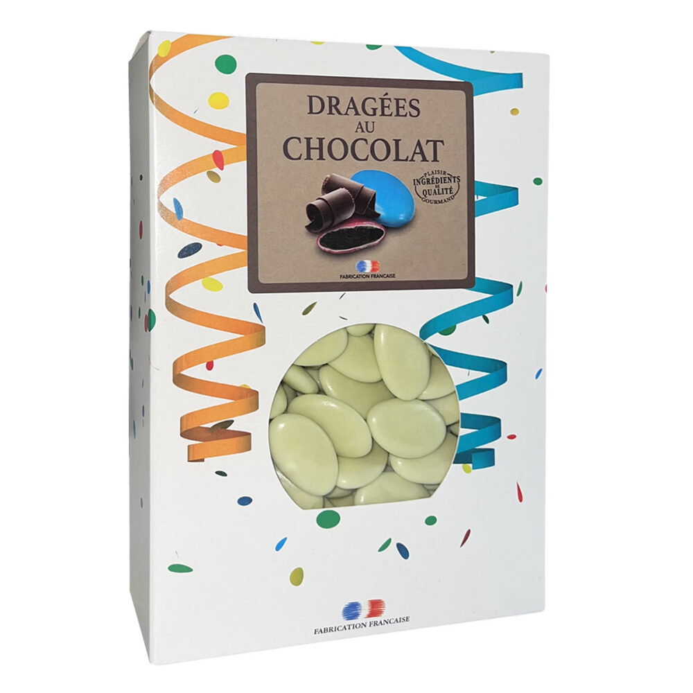 DRAGÉES CHOCOLAT 54% VERT D'EAU (1KG)