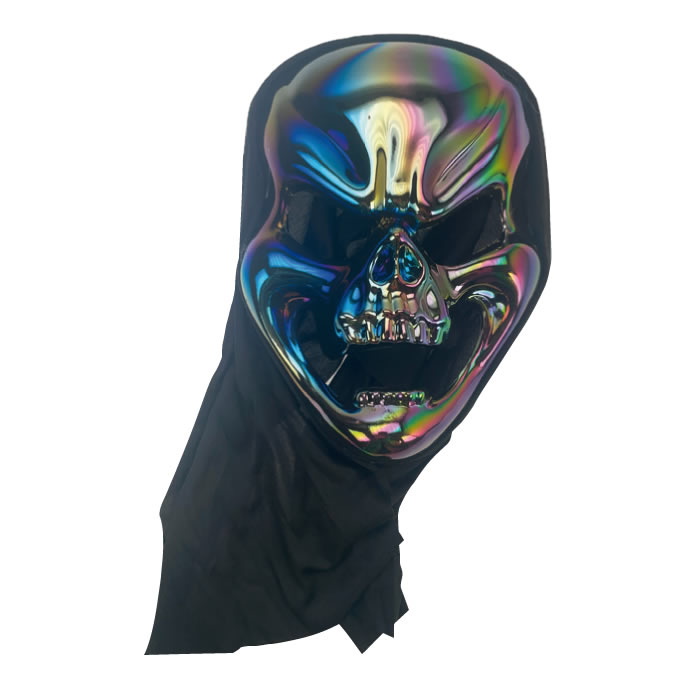 MASQUE SQUELETTE NOIR IRISE