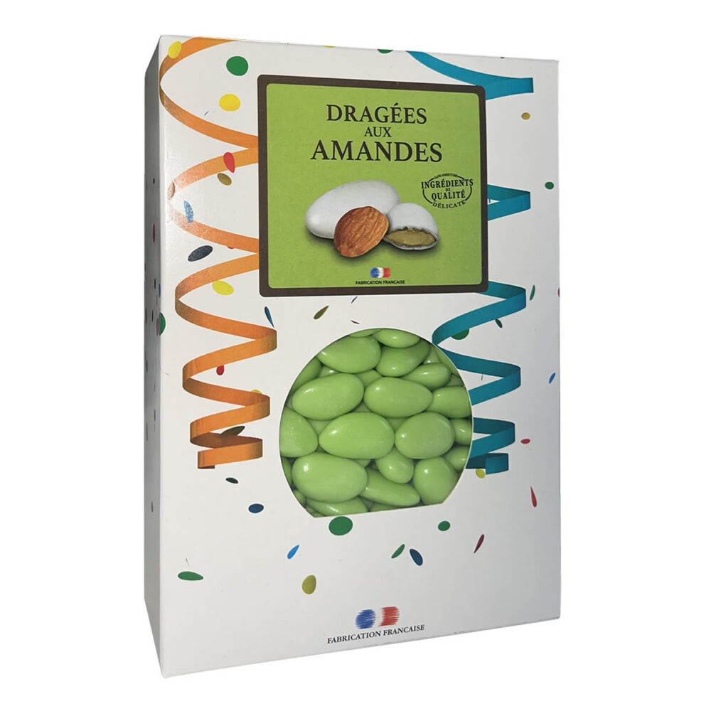 DRAGEES AMANDES ALSACE TILLEUL BRILLANT 1KG