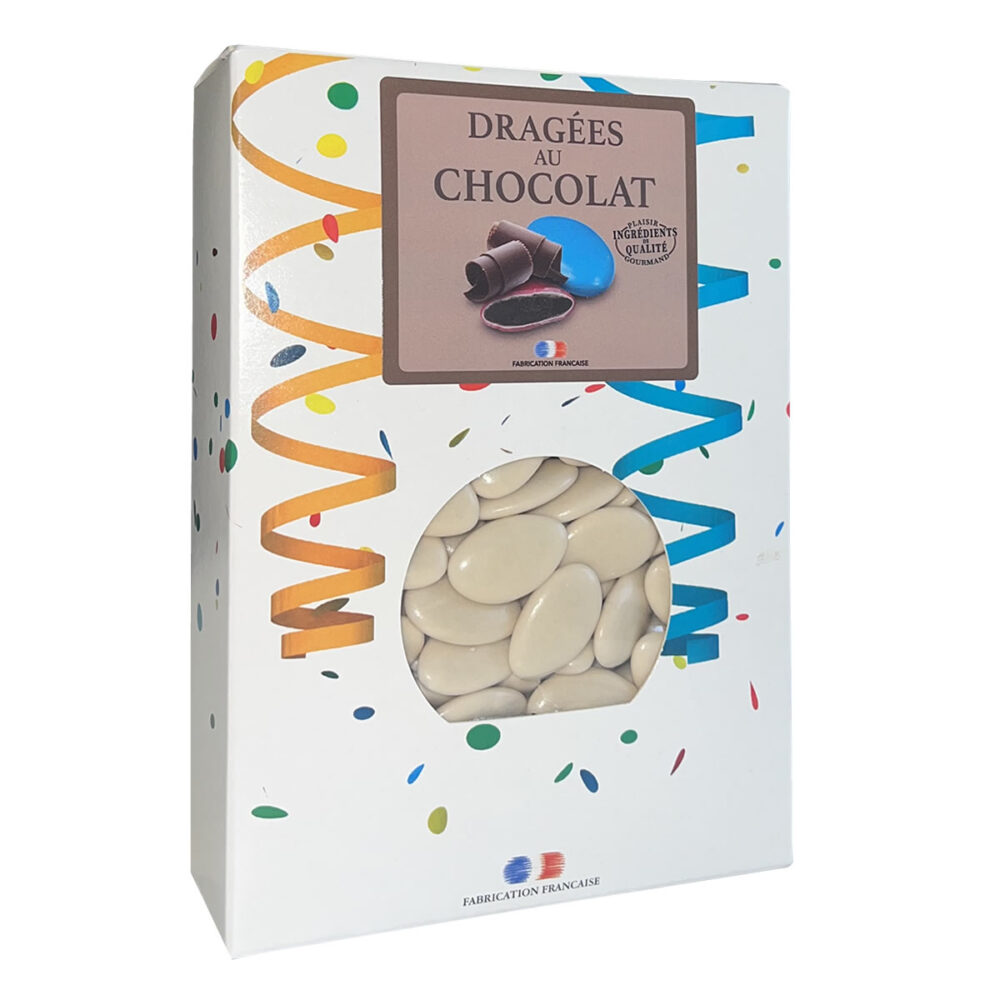 DRAGEES CHOCOLAT 54% ECRU 1KG