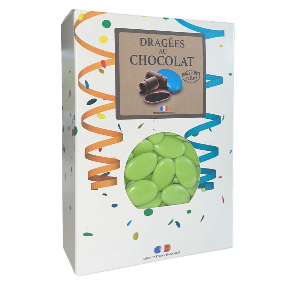 DRAGEES CHOCOLAT 54% TILLEUL 1KG
