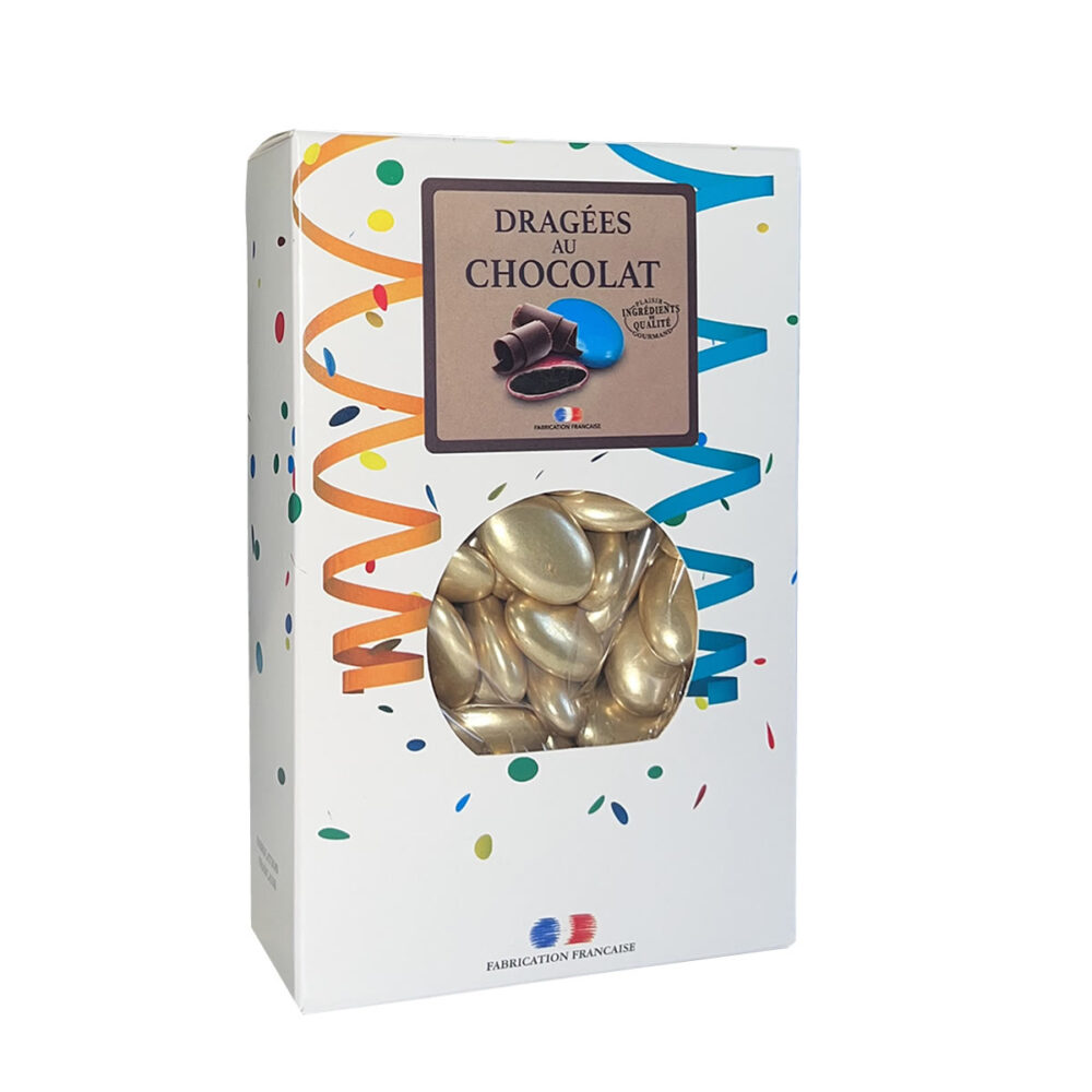 DRAGEES 500 G CHOCOLAT 54% OR