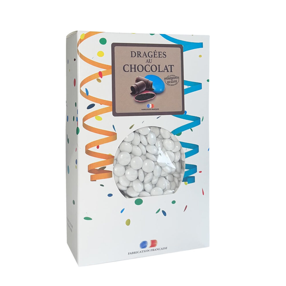 MINI CONFETTI CHOCOLAT BLANC 500G