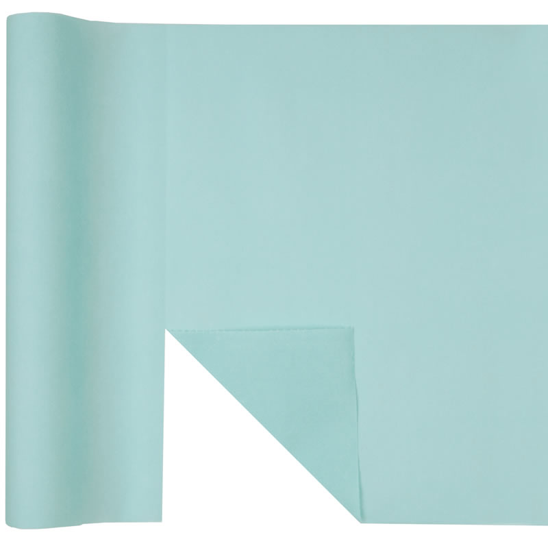 CHEMIN DE TABLE RAINBOW BLEU CLAIR