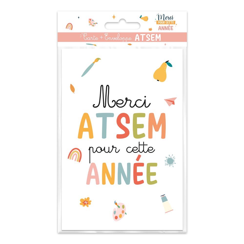 CARTE MERCI ATSEM