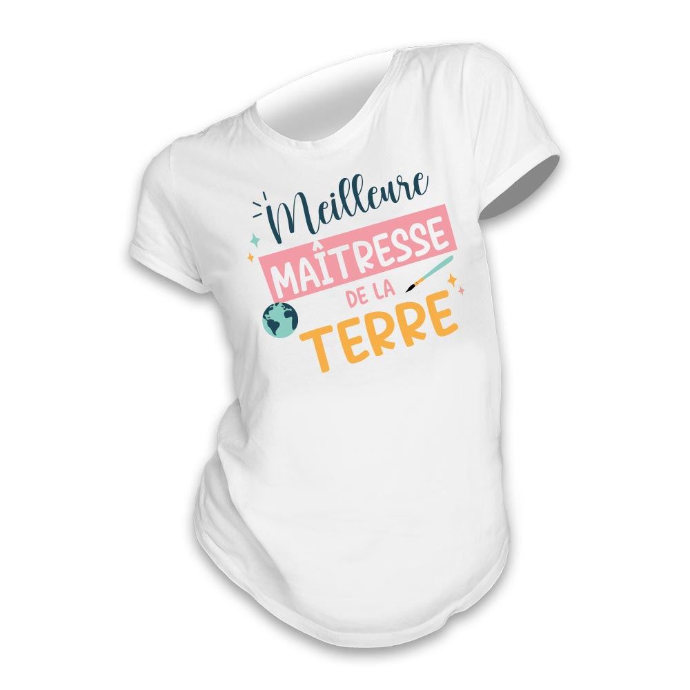 T SHIRT MEILLEURE MAÎTRESSE L