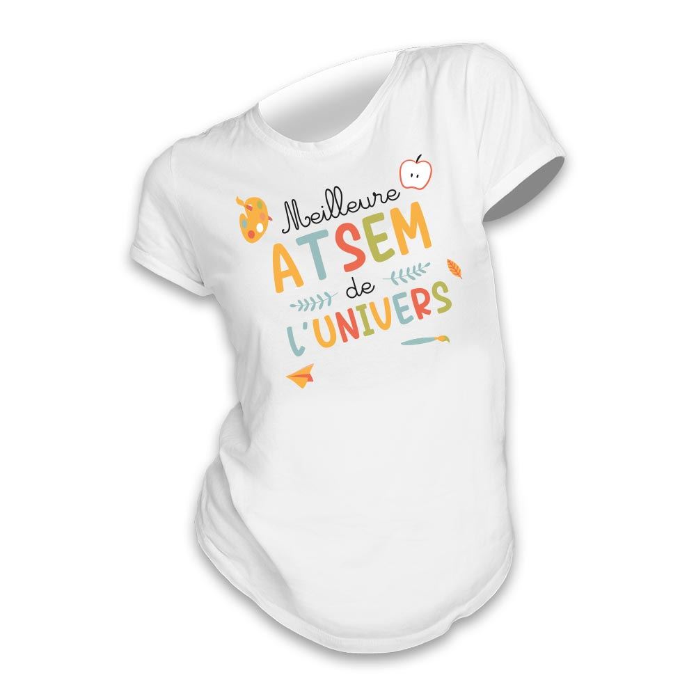 T SHIRT MEILLEURE ATSEM S