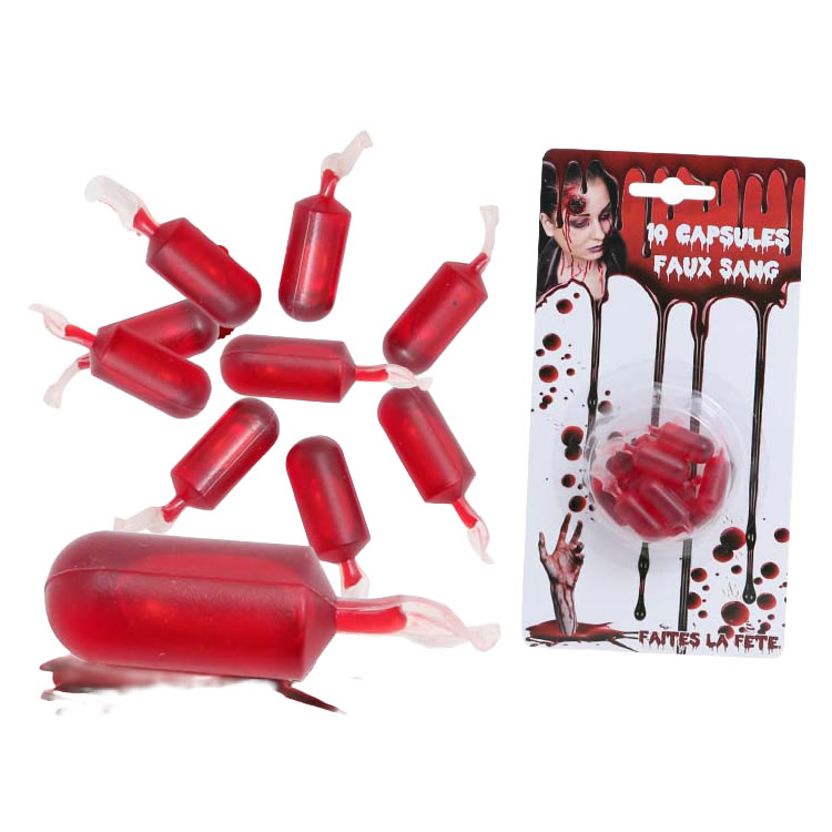 10 CAPSULES FAUX SANG (10X1ML)
