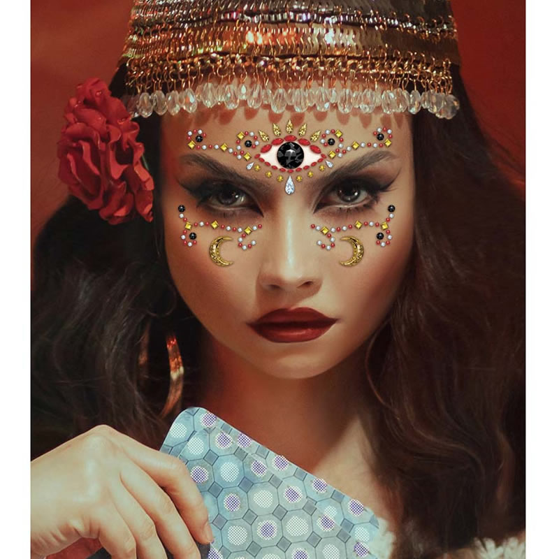 BIJOUX VISAGE ADHÉSIFS MÉDIUM