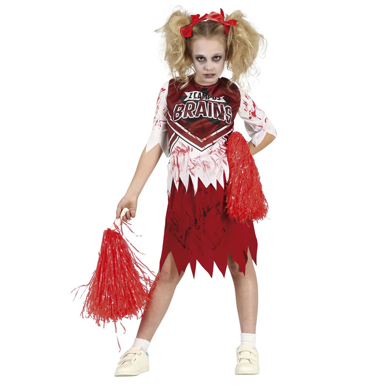 DEGUISEMENT (10/12 ANS) CHEERLEADER ZOMBIE
