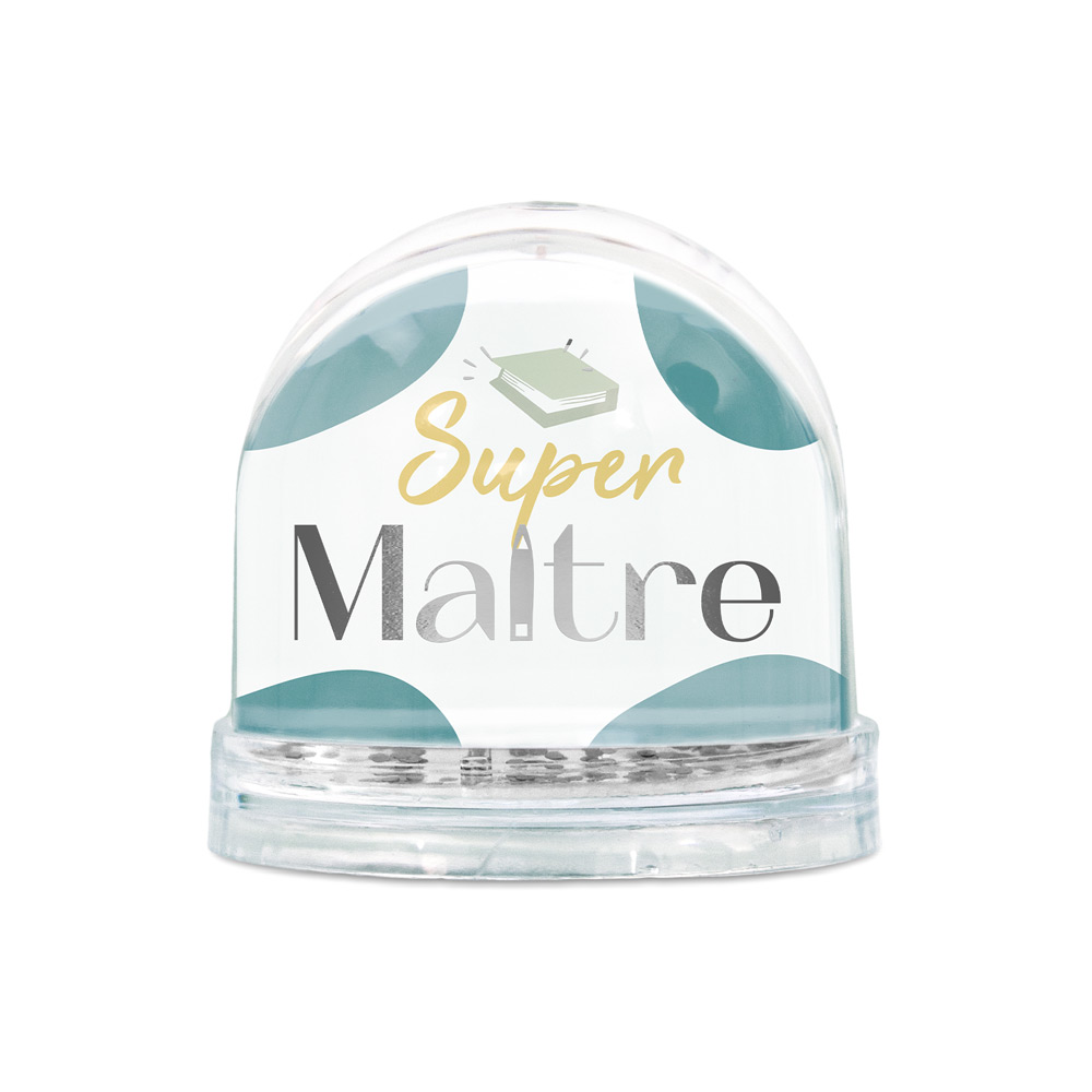 BOULE À NEIGE SUPER MAÎTRE