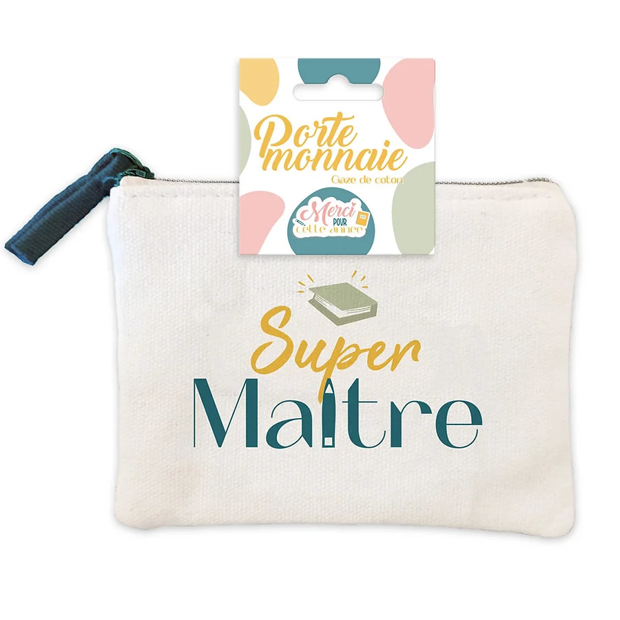 PORTE-MONNAIE SUPER MAÎTRE
