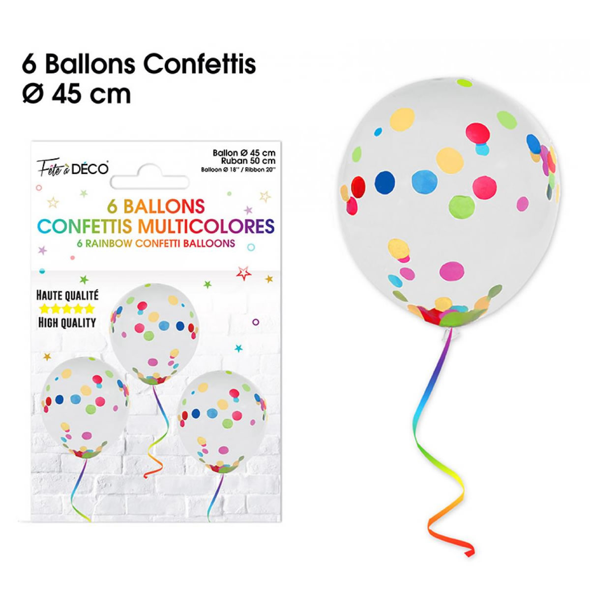 Ballon anniversaire 1 an - Le Cotillon