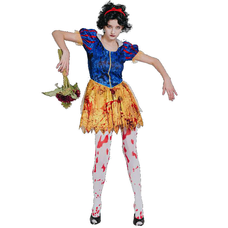 DÉGUISEMENT FEMME PRINCESSE ZOMBIE (S/M)