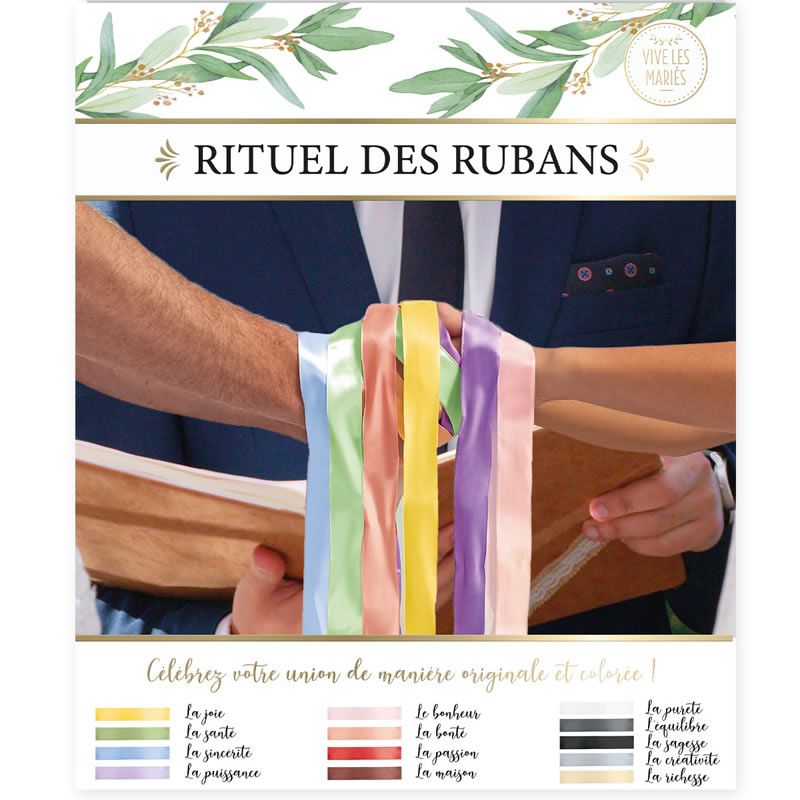 RITUEL DES RUBANS MARIAGE