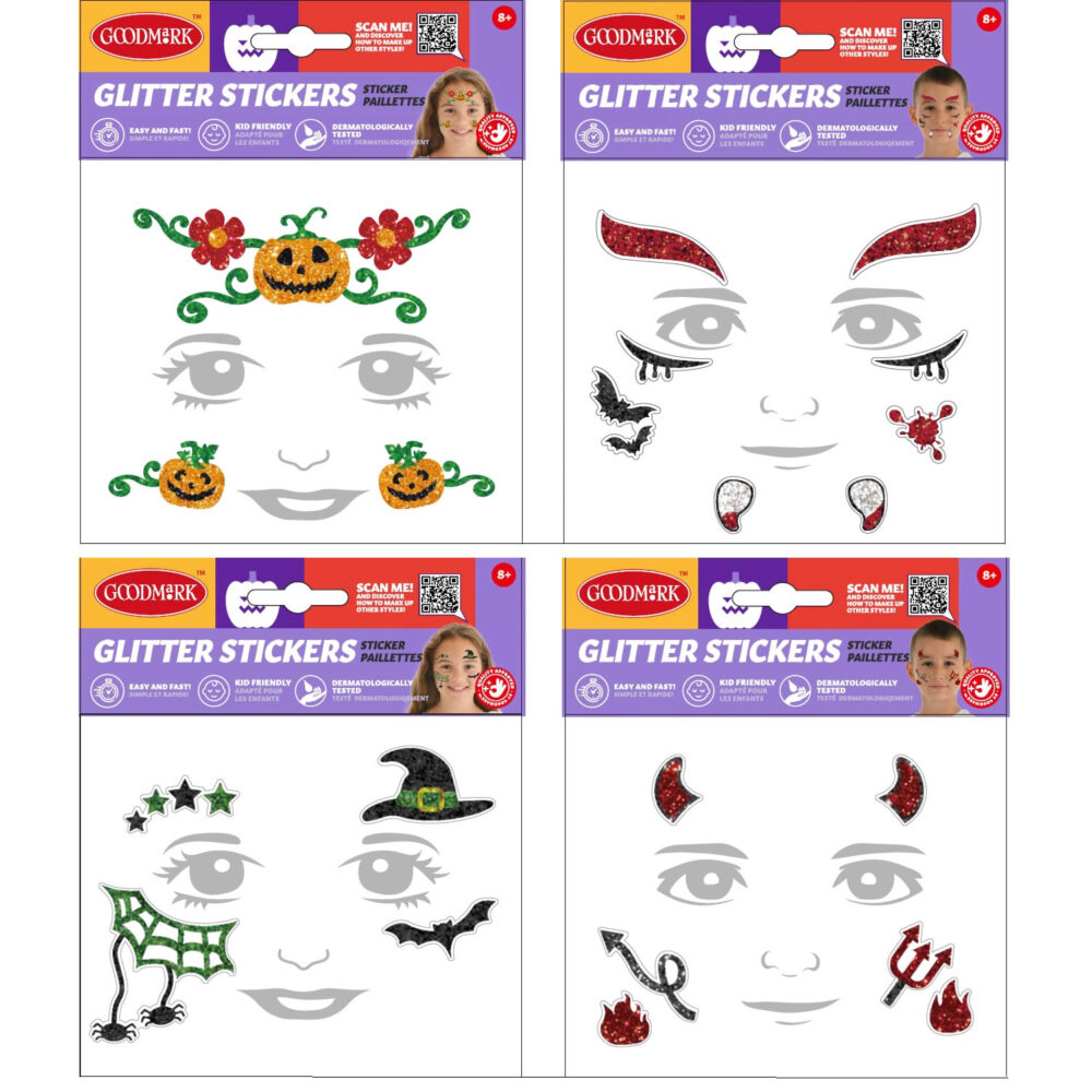 STICKERS VISAGE ENTIER (ENFANT 8+)