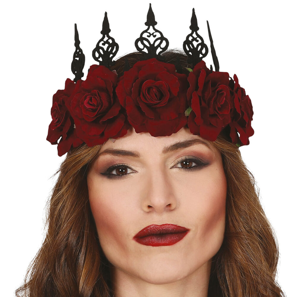 COURONNE DE FLEURS REINE