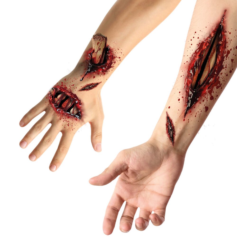 TATOUAGES ADHÉSIFS BLESSURE OUVERTURE