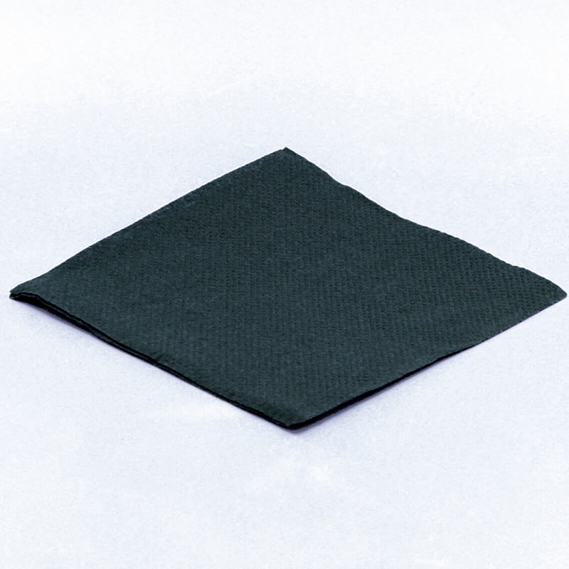 SERVIETTES MICRO POINT NOIRES X100 (20CM)