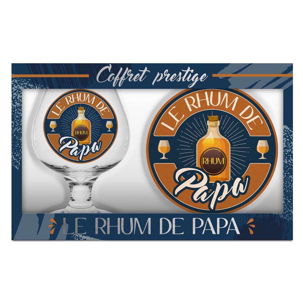 COFFRET "LE RHUM DE PAPA"