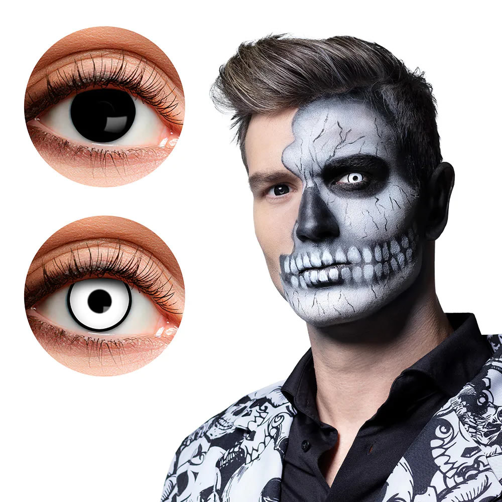 LENTILLES SKULLFACE - 3 MOIS