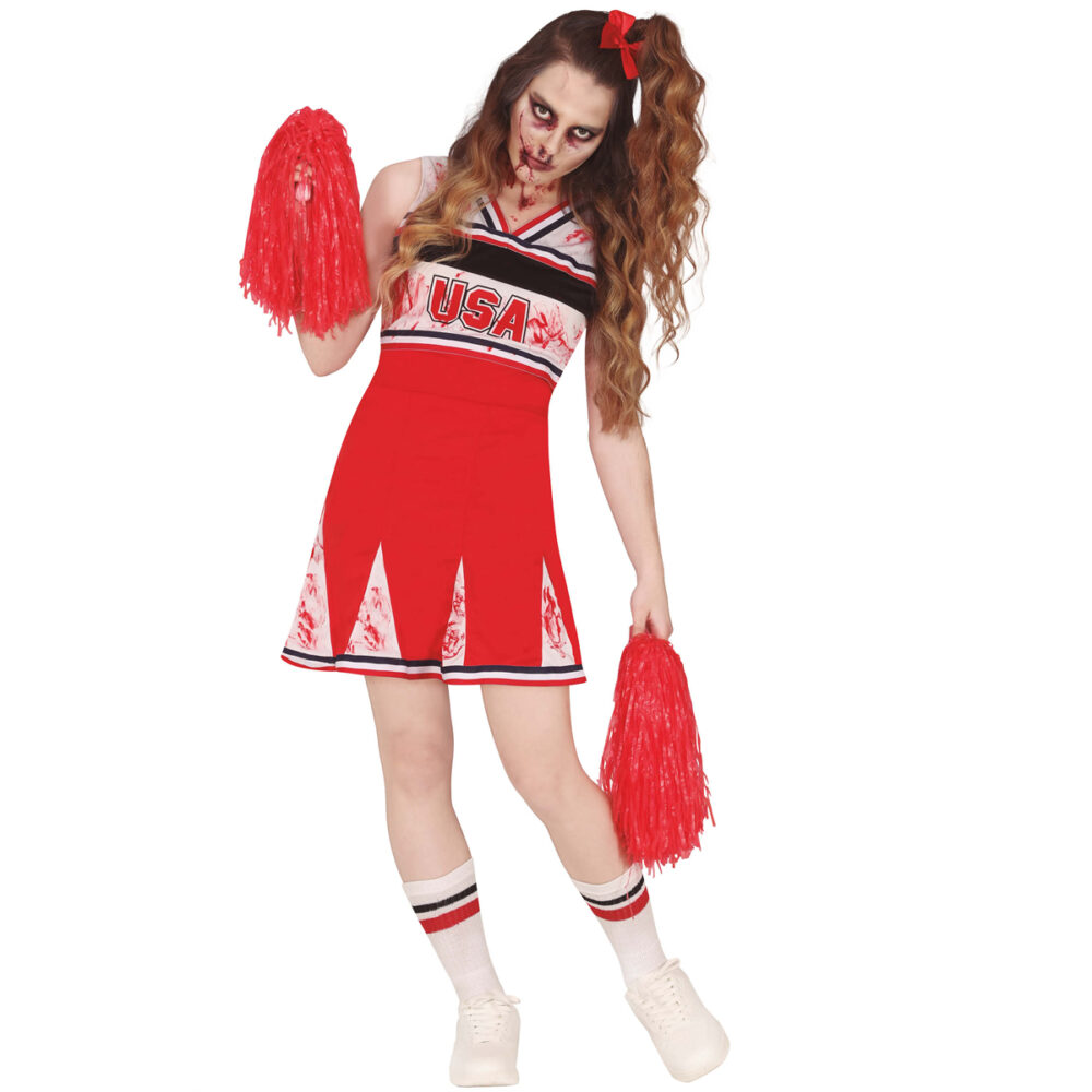 DEGUISEMENT (14/16 ANS) CHEERLEADER ZOMBIE