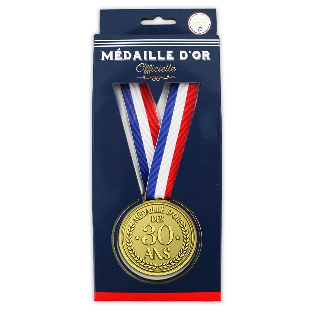 MEDAILLE D'OR 30 ANS