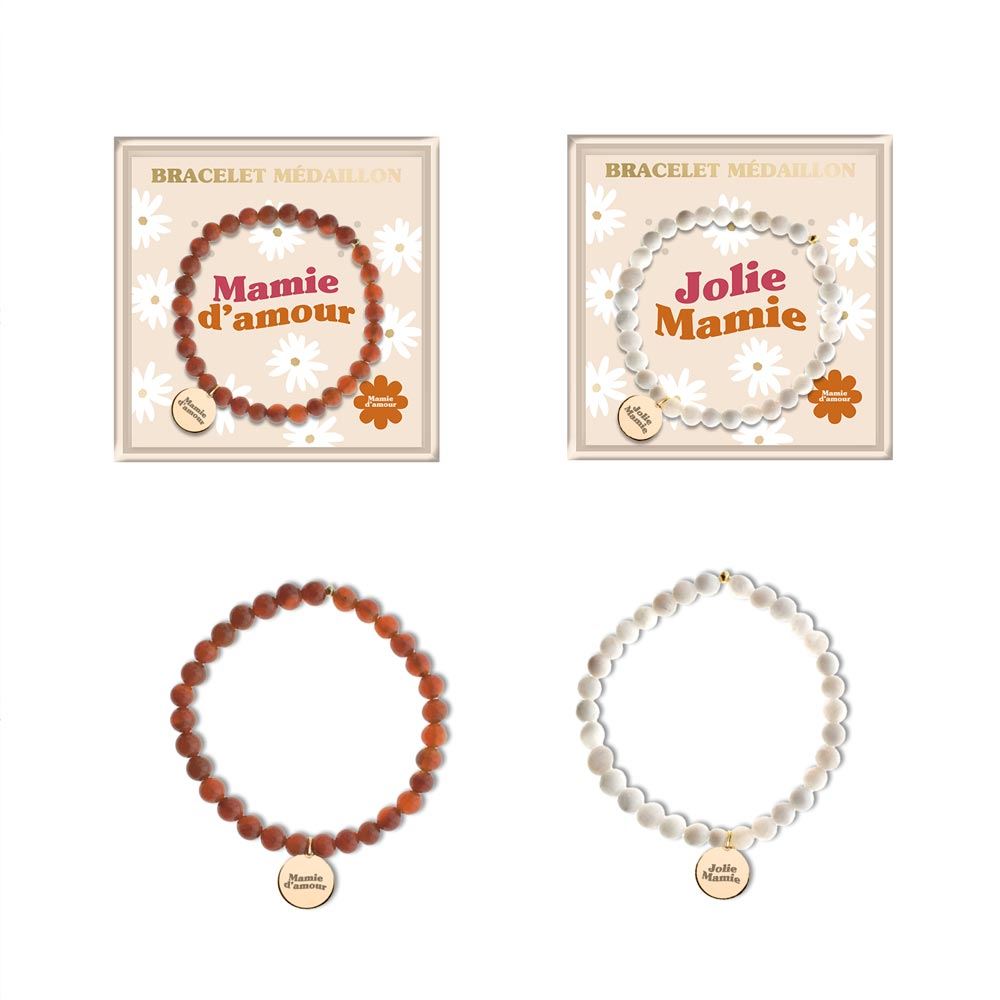 BRACELET MEDAILLON MAMIE