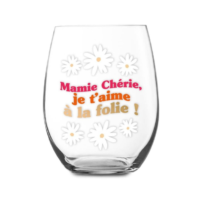 VERRE A EAU MAMIE CHERIE