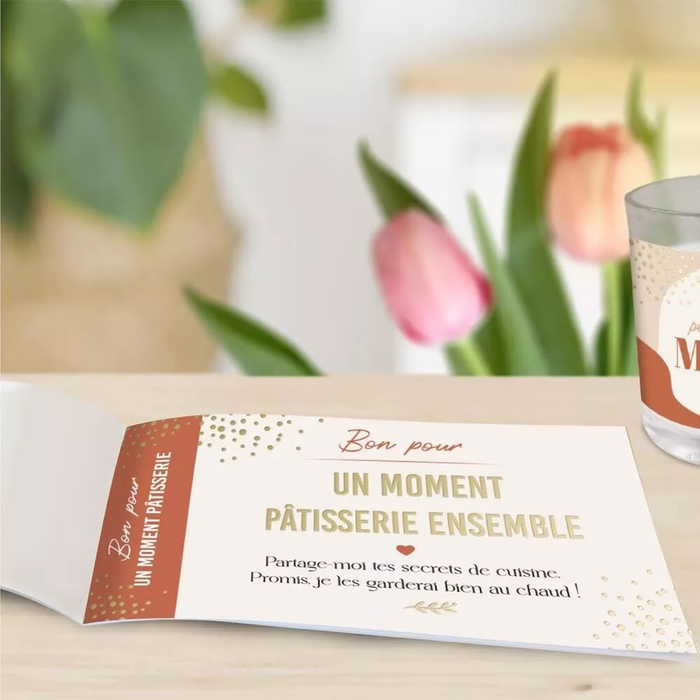 CHEQUIER 20 BONS CADEAU MAMIE