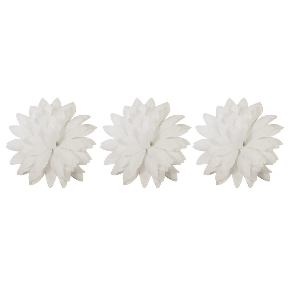 MINI DAHLIA BLANCHE S/TIGE X6