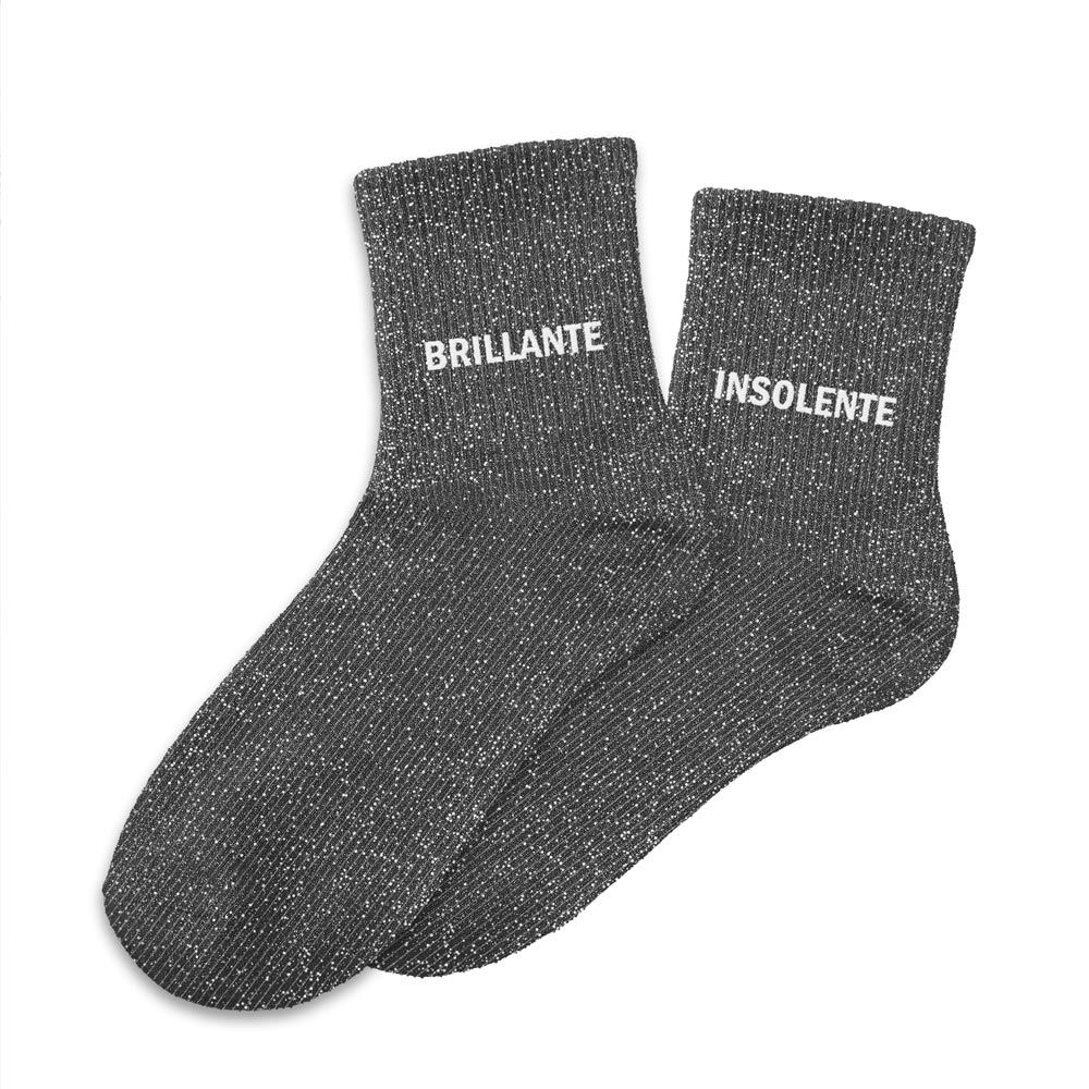 CHAUSSETTES DUO BRILLANTE INSOLENTE PAILLETTES