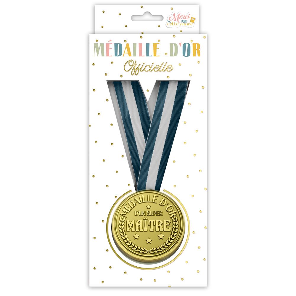 MÉDAILLE D'OR MAÎTRE