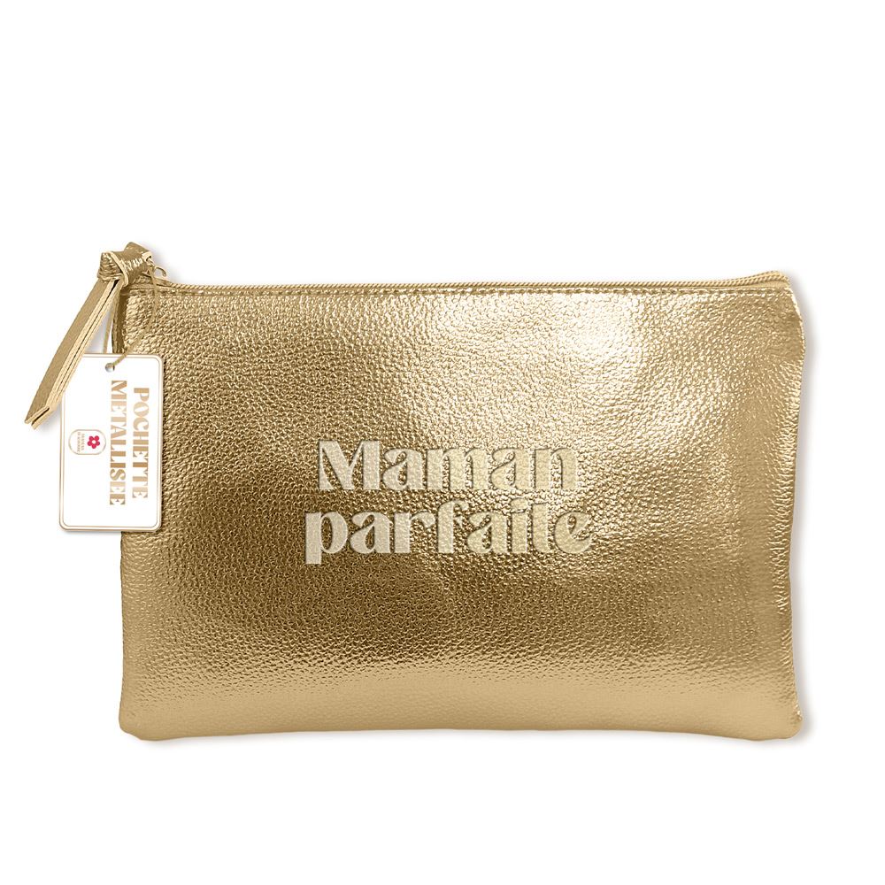 POCHETTE METALISÉE "MAMAN PARFAITE"