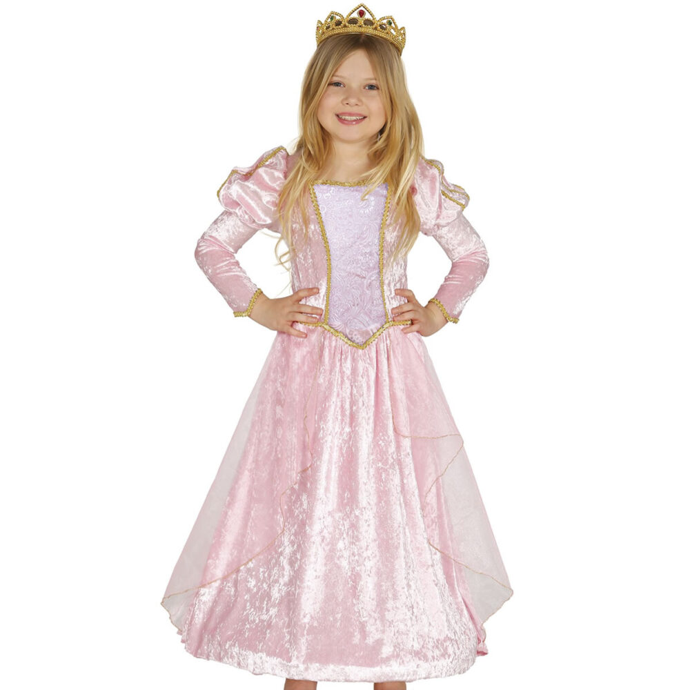 DÉGUISEMENT PRINCESSE ROSE (5/6 ANS)