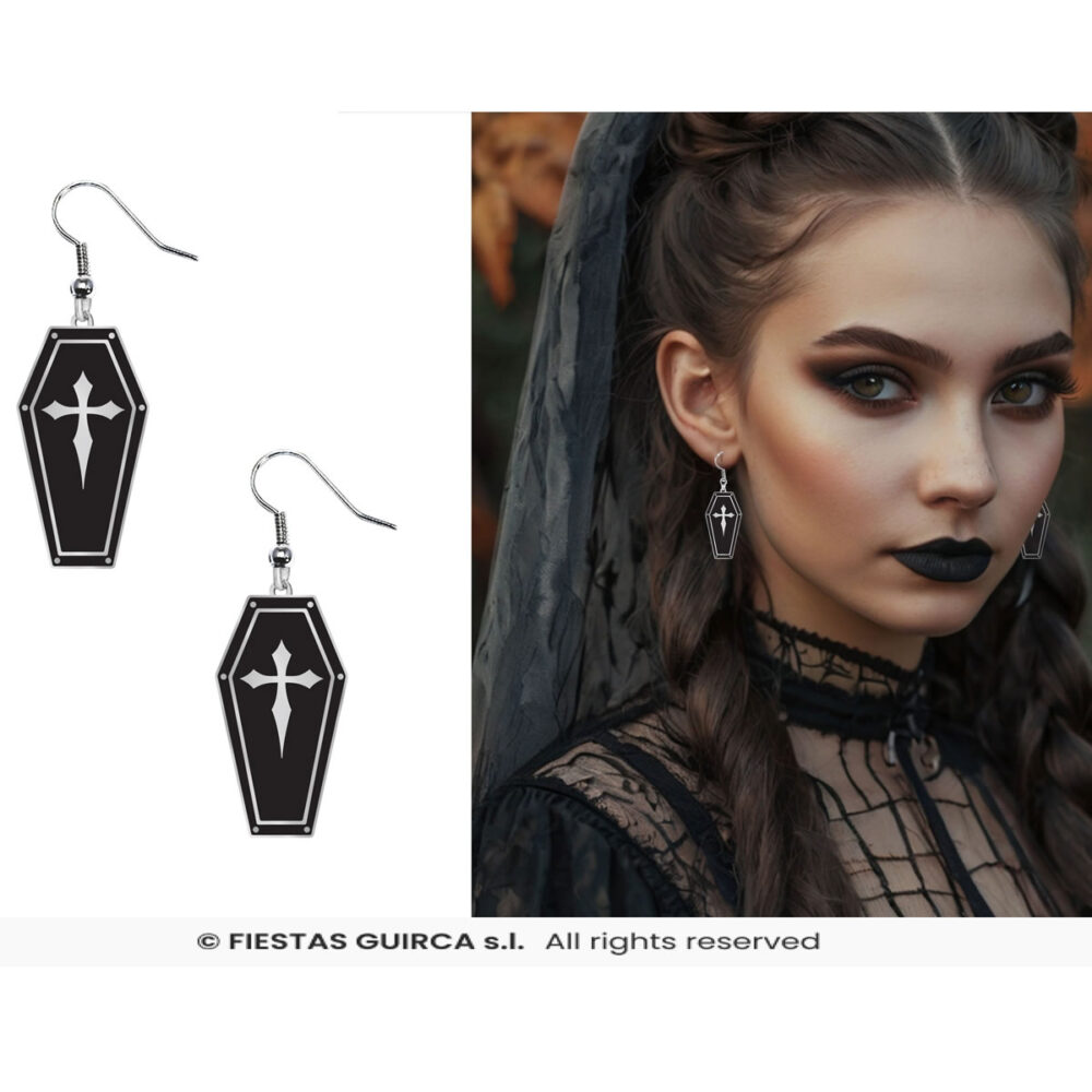 BOUCLES D'OREILLES CERCUEILS