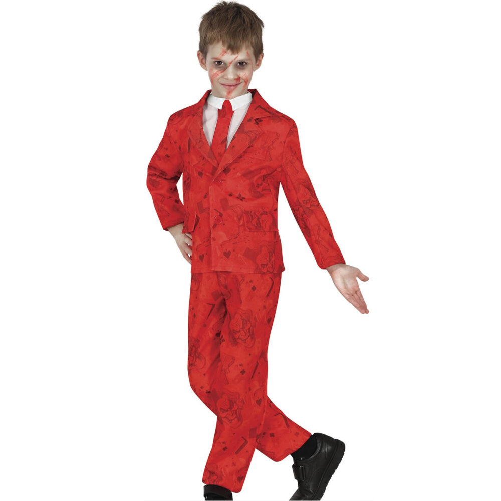 COSTUME MONSIEUR BUFFON ROUGE (10/12 ANS)