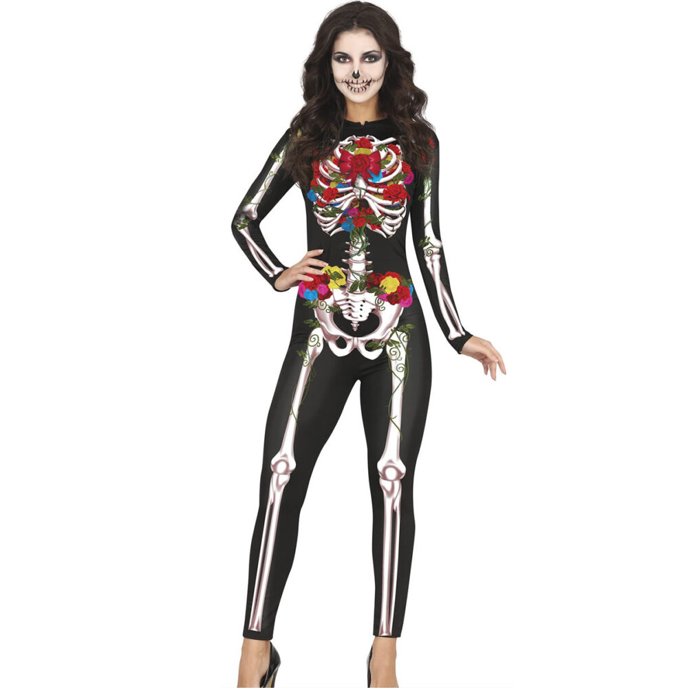 COSTUME SQUELETTE JOUR DES MORTS (36/38 - S)