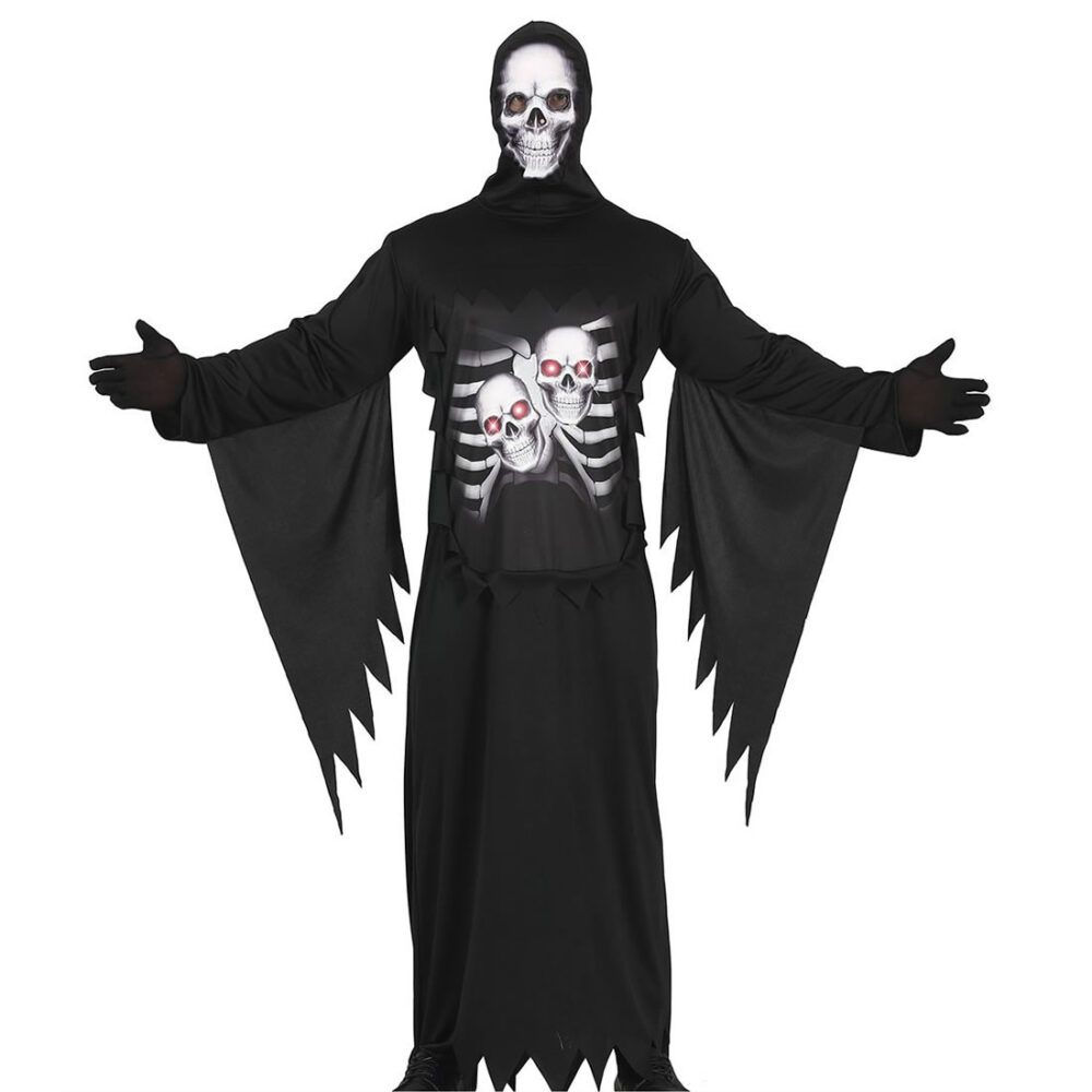 COSTUME SQUELETTE TÊTES DE MORT (52/54)