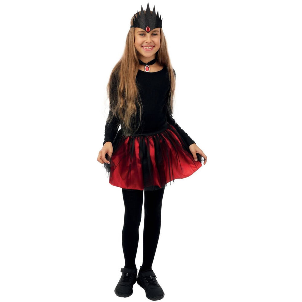 KIT VAMPIRESSE ENFANT (COURONNE, COLLIER, TUTU)