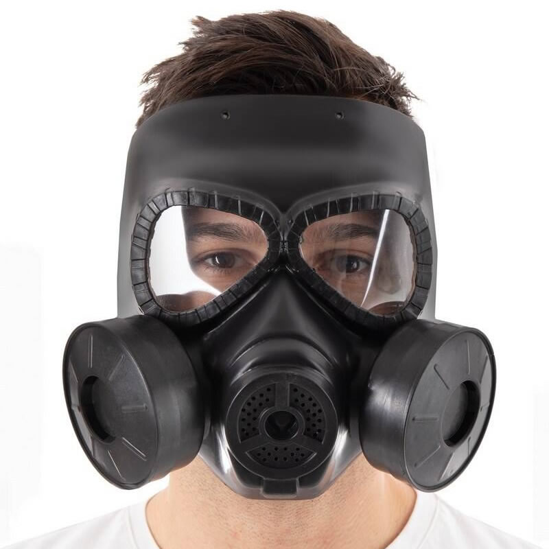 MASQUE À GAZ ADULTE NOIR