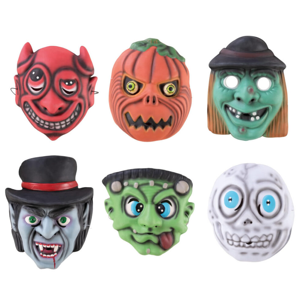 MASQUE ENFANT MONSTRE RIGOLO (6 MOD. AU CHOIX)