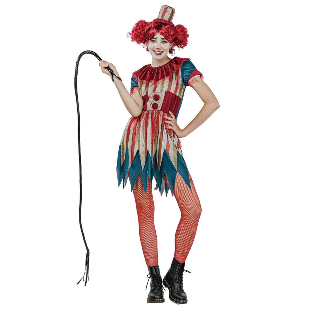 COSTUME CLOWN VINTAGE FEMME (XXL)